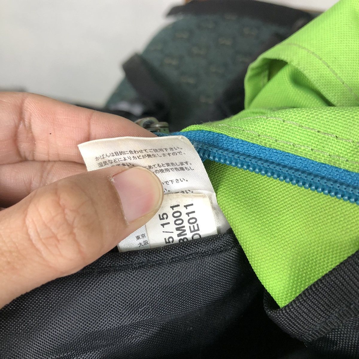 Adidas 📌Vintage Bag Pack Adidas Cordura Fabric Big Logo Size ONE SIZE - 21 Thumbnail
