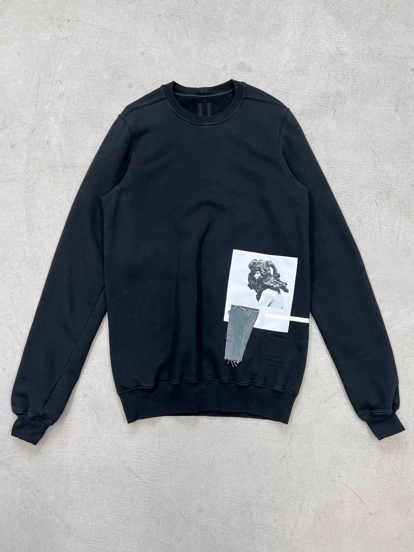Rick Owens Rick Owens Drkshdw 17SS Graphic Hoodie Slim Fit M Size US M / EU 48-50 / 2 - 1 Thumbnail