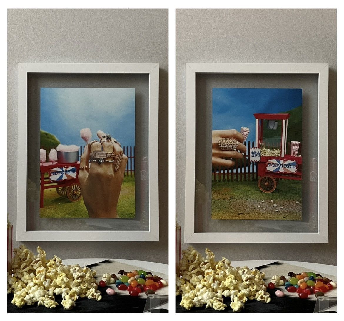 Chrome Hearts Set of 2 - Carnival De Chrome Hearts Candy + Popcorn Posters Size ONE SIZE - 1 Thumbnail