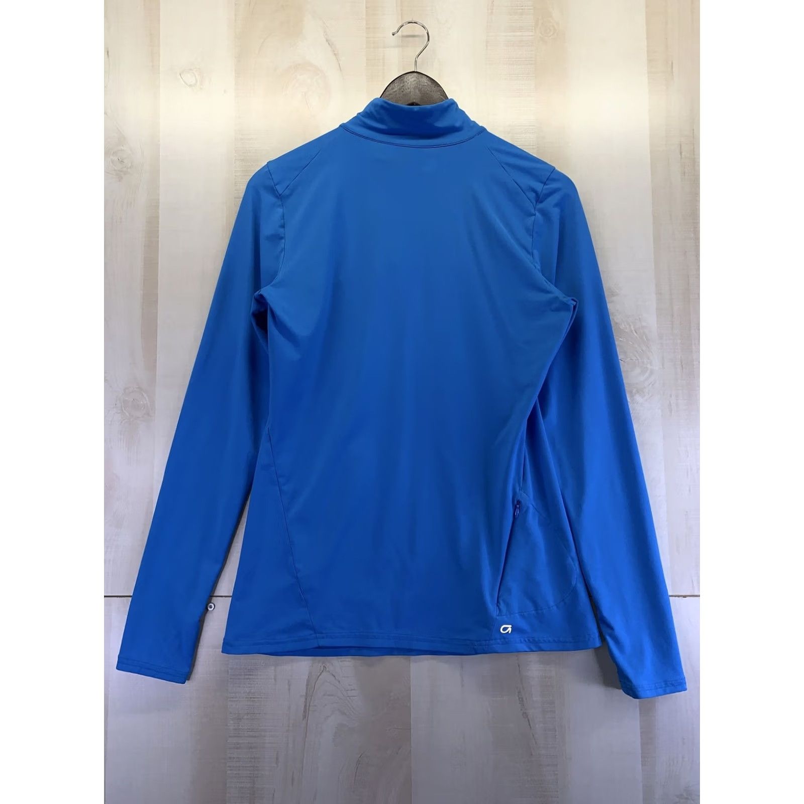 Gap VINTAGE Gap Body Womens Blue Athletic 1/4 Zip Pullover w/Thumbholes Size M-7307 Pullover Regular Women Blue Athletic 1/4 Zip Thumbholes M Size M / US 6-8 / IT 42-44 - 6 Thumbnail