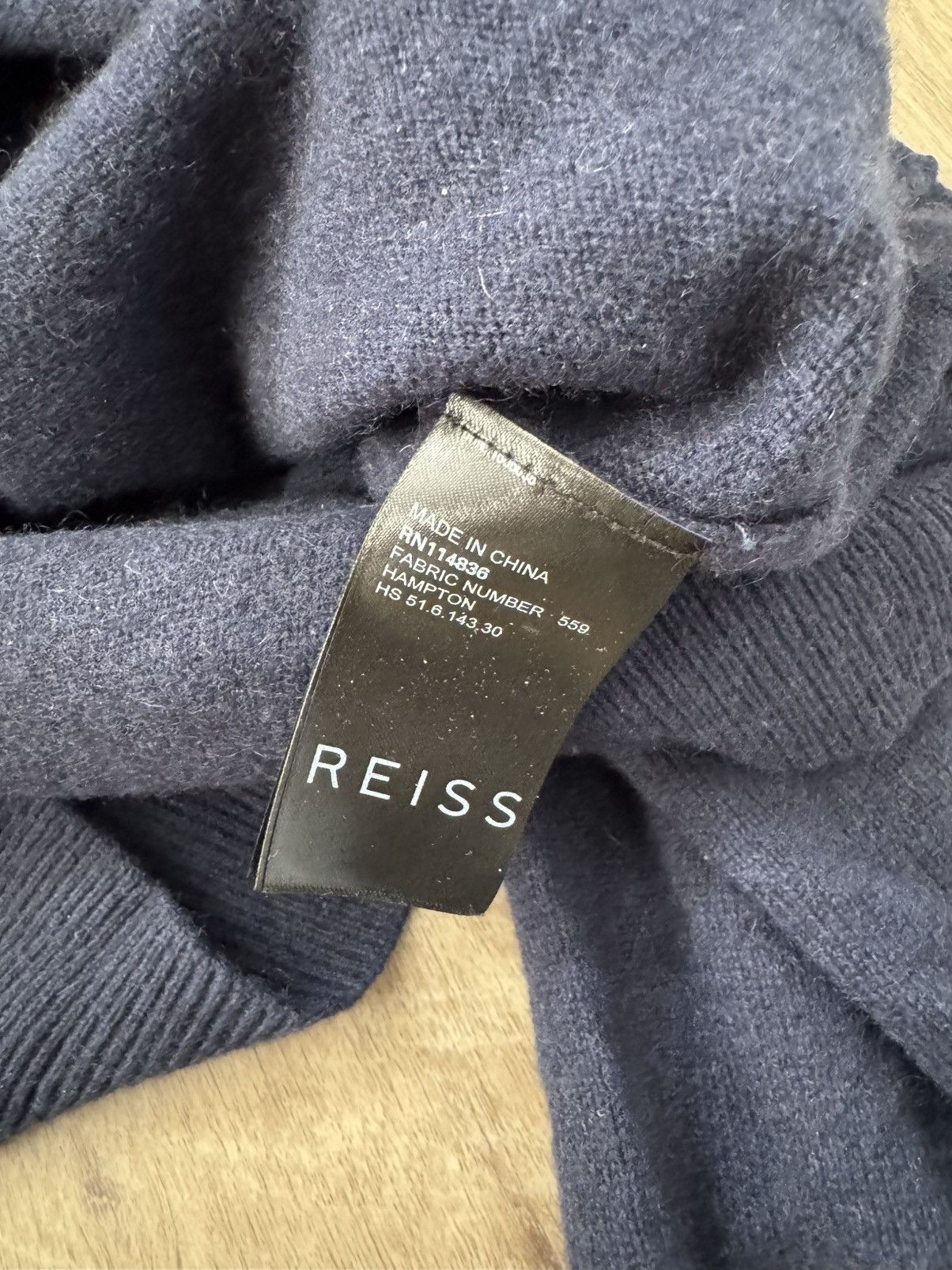 Reiss Cashmere Crewneck Knit Size US S / EU 44-46 / 1 - 3 Thumbnail