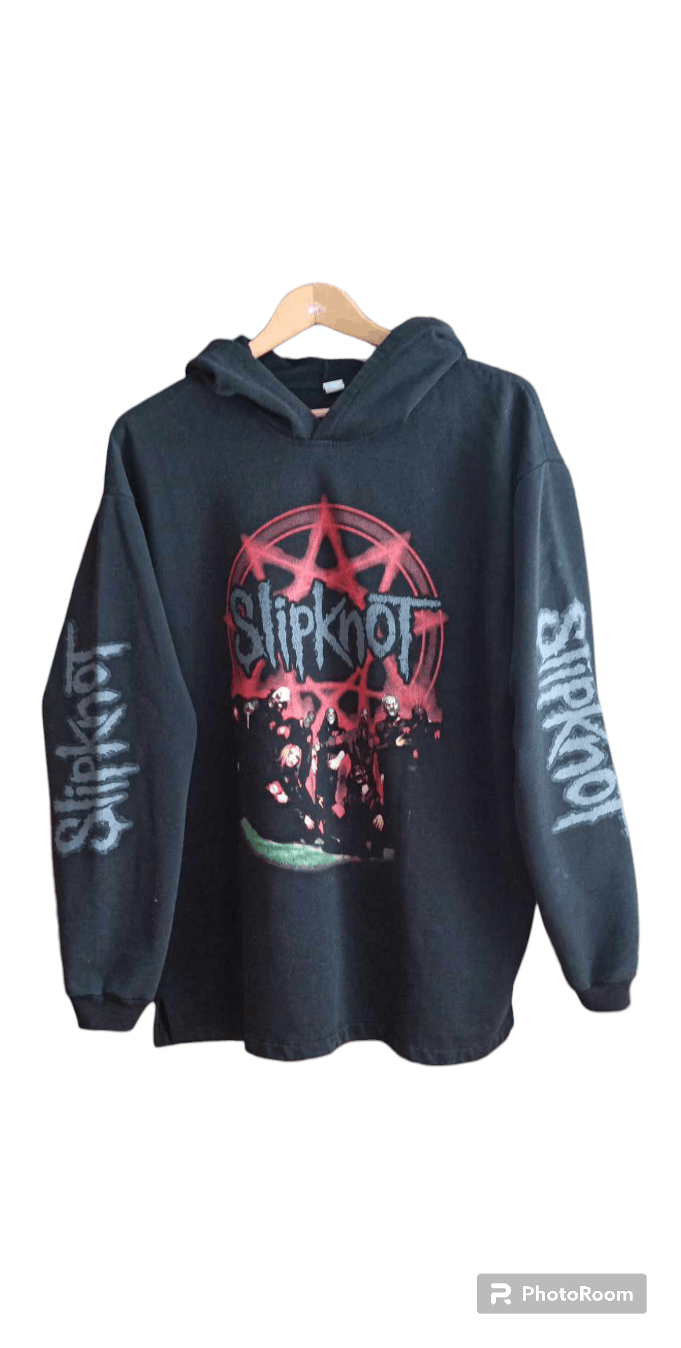 Vintage Slipknot iowa era hoodie, Euro Nu metal band bootleg 90s | Grailed