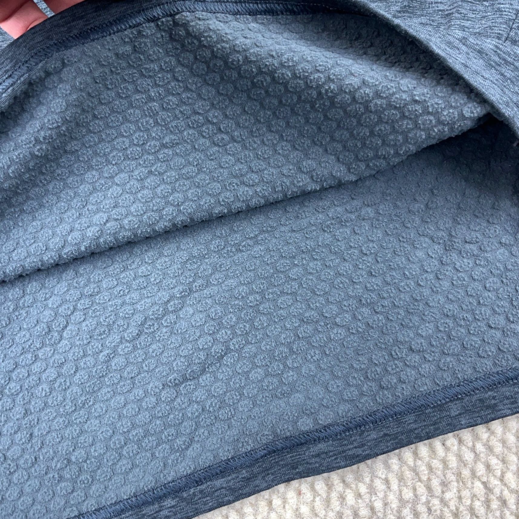 Vintage LL Bean Sweater Men 2XL Blue Pullover 1/4 Zip Mock Neck Pullover Performance Wicking Activewear Casual Lightweight Size US XXL / EU 58 / 5 - 6 Thumbnail
