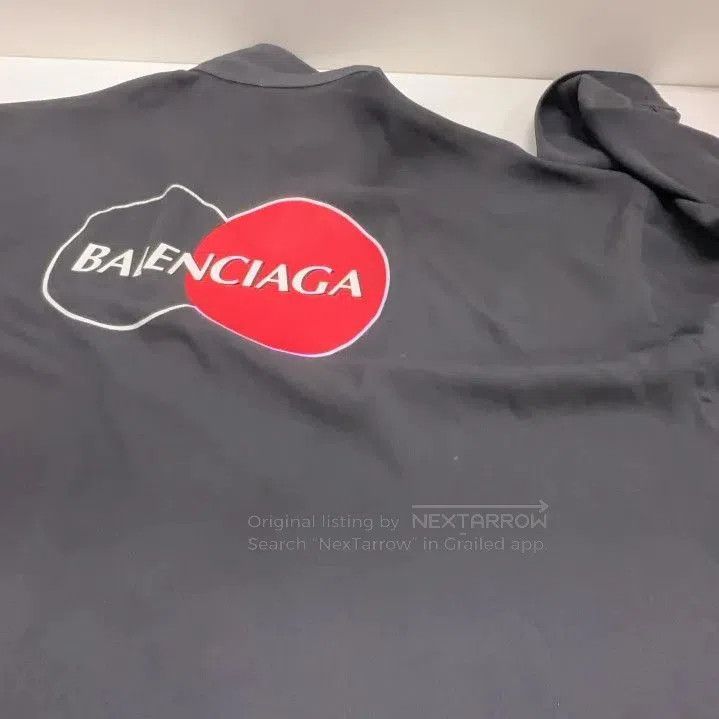 Balenciaga Balenciaga Black Long Sleeve Shirt with Logo. Size US XS / EU 42 / 0 - 7 Thumbnail