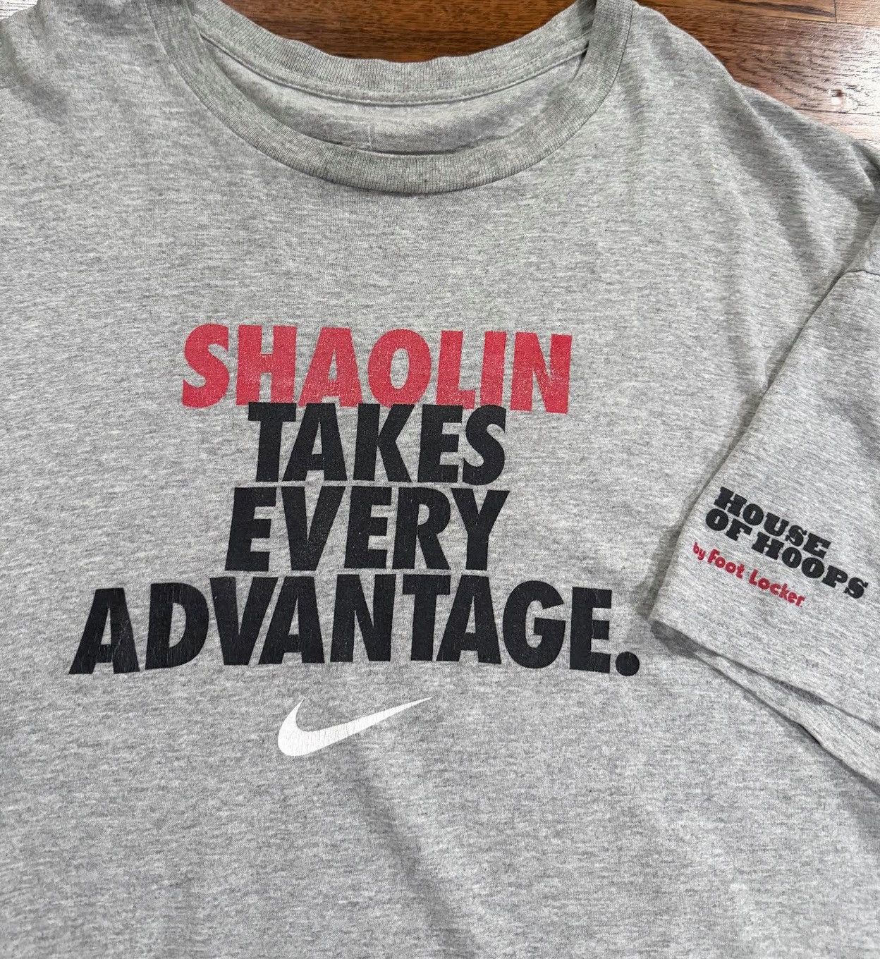 Nike Vintage Nike House Of Hoops Shaolin Takes Every Advantage Size US XXS / EU 40 - 2 Thumbnail