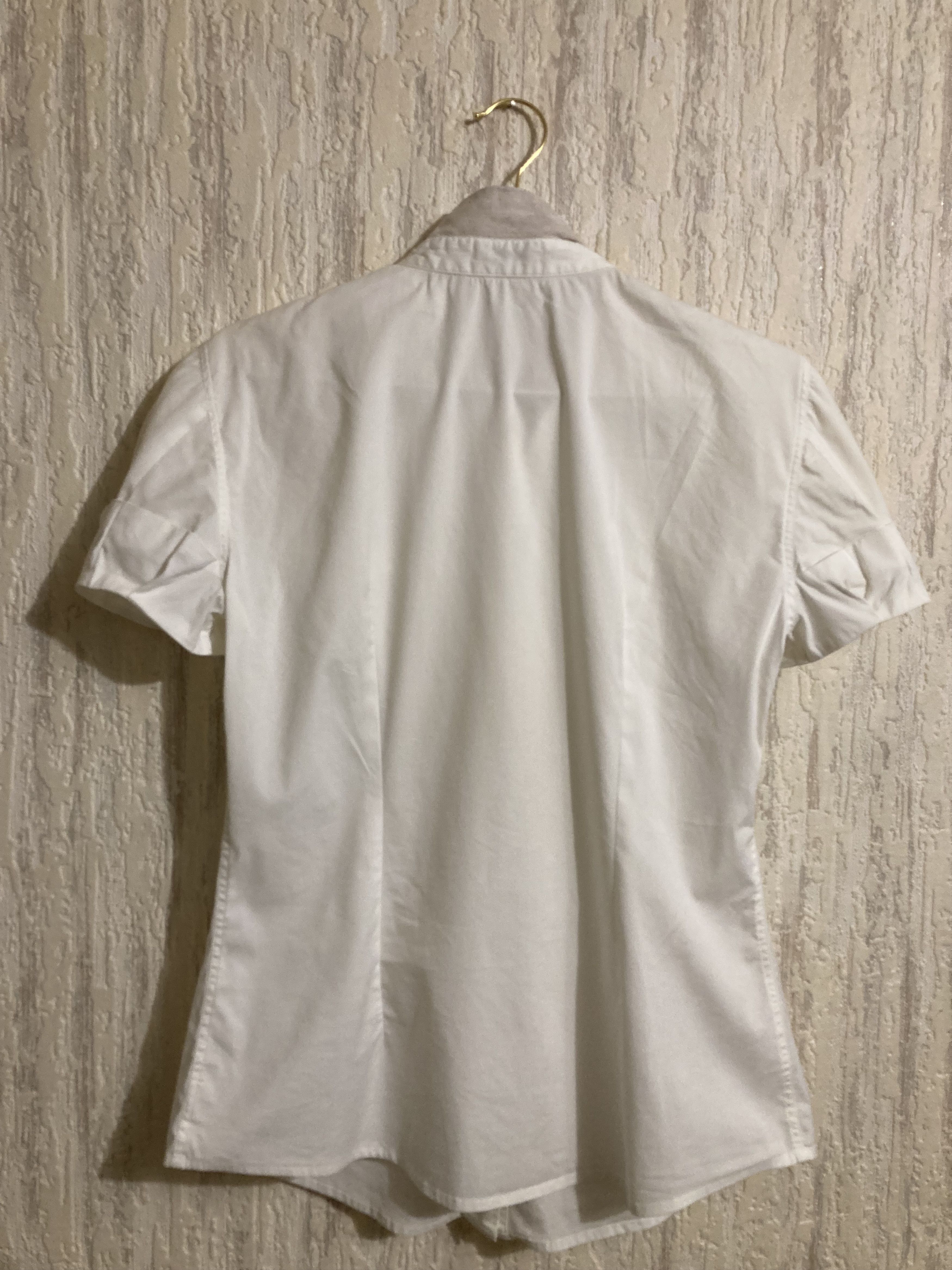 Brunello Cucinelli Brunello Cucinelli Shirt White Short Sleeve Made in Italy Size M / US 6-8 / IT 42-44 - 2 Thumbnail