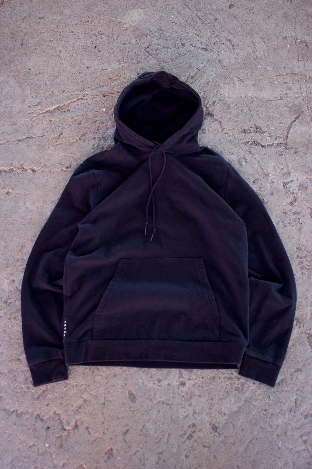 Prada Prada Luxury Black Tab Dark Blue Hoodie Rare Piece Size US XL / EU 56 / 4 - 1 Thumbnail