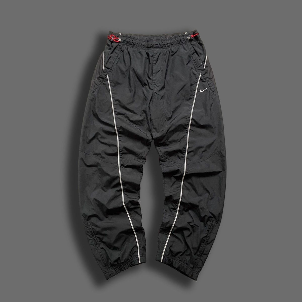 Nike × Vintage NIKE AIRMAX LTD GORPCORE VINTAGE DRILL PANTS Y2K SOLO SWOOSH Size US 34 / EU 50 - 1 Thumbnail