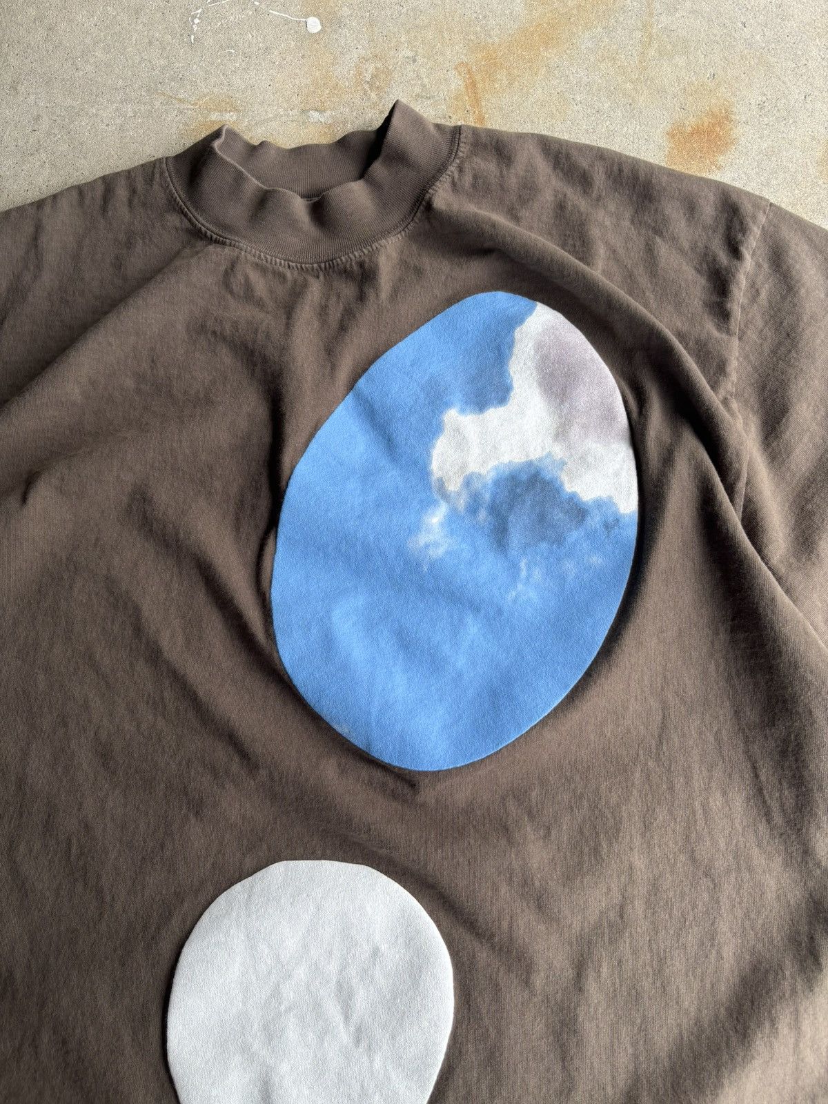 Cactus Plant Flea Market × Kanye West CPFM Kanye West Jesus Is King Brown Heavyweight Boxy Tee Size US XL / EU 56 / 4 - 4 Thumbnail