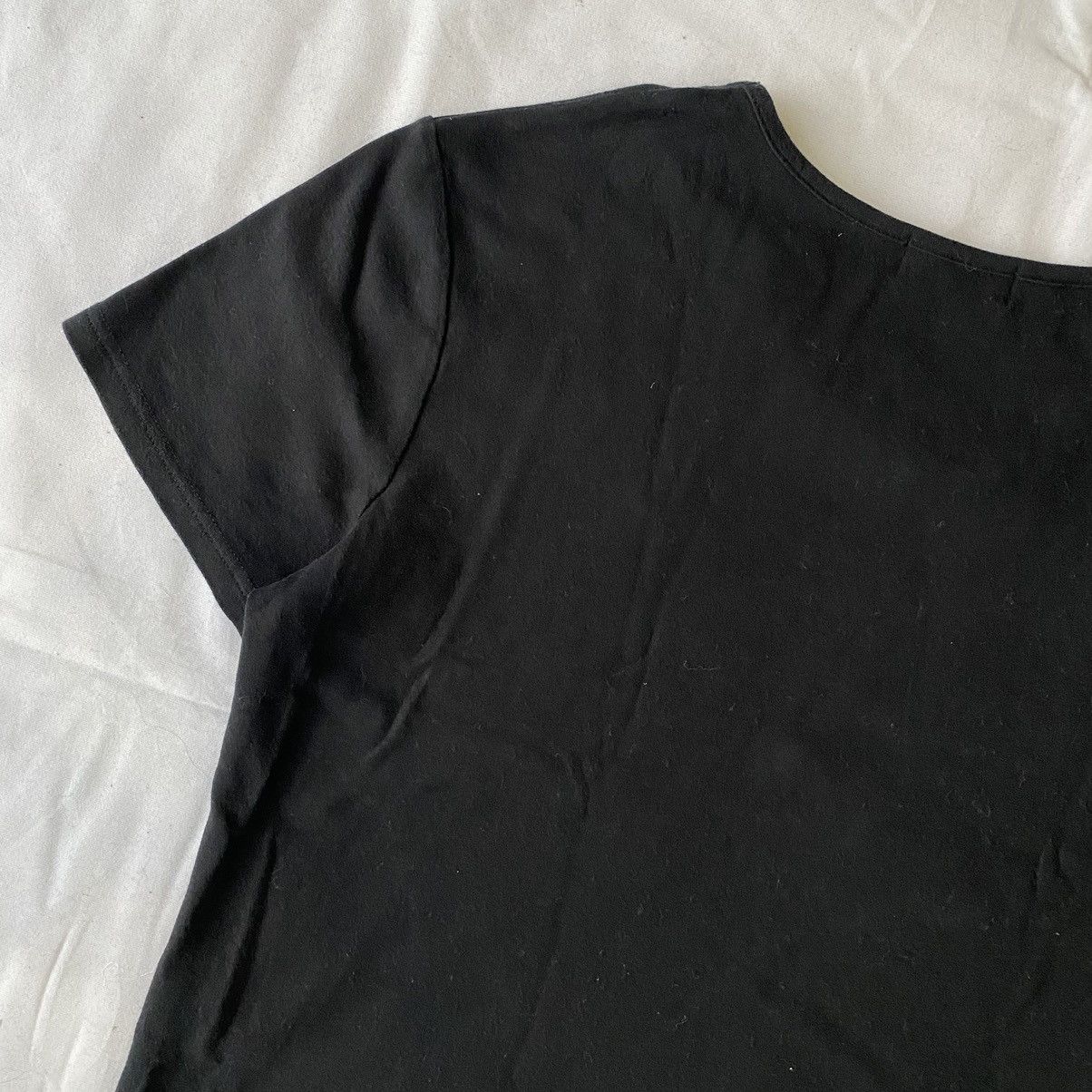 Japanese Brand Y2K Style Bloom Butterfly Poem Boxy Crop Tees Size L / US 10 / IT 46 - 9 Thumbnail