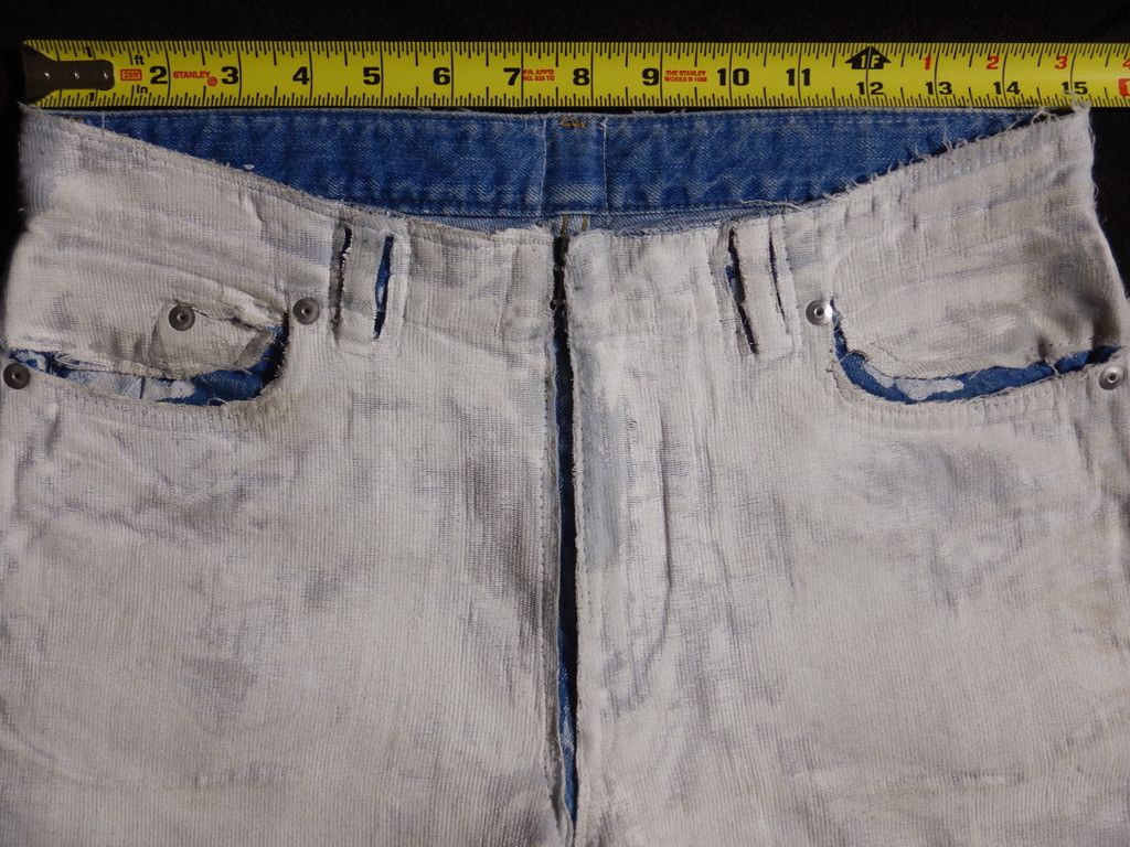 Maison Margiela 2016 Cracked Paint Jeans Size US 28 / EU 44 - 14 Thumbnail