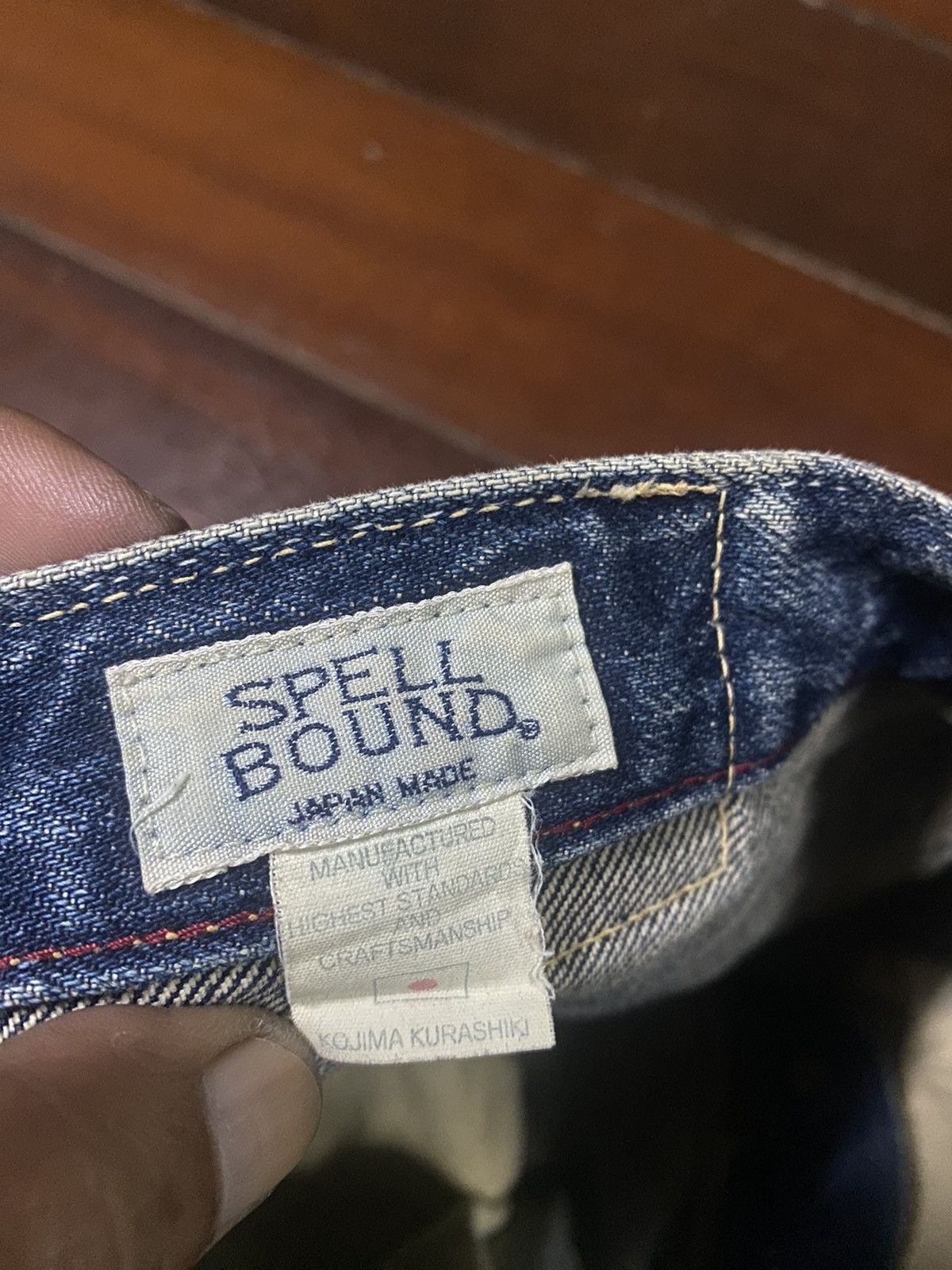 Warehouse Fire SPELL BOUND JAPAN selvedge mud wash distressed rusty Size US 32 / EU 48 - 18 Thumbnail