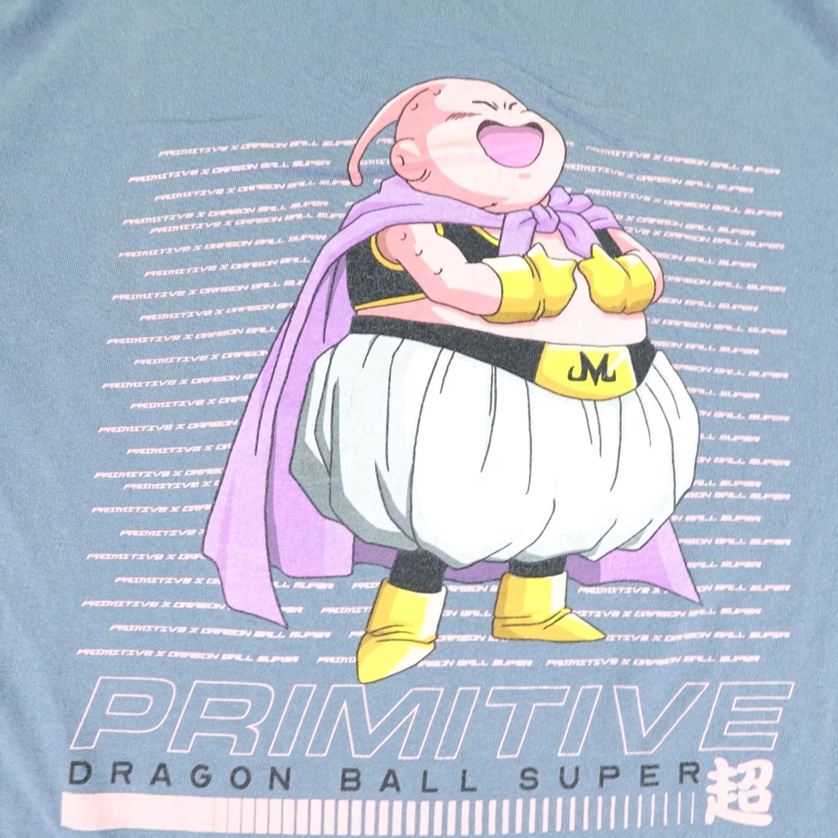 Vintage Dragon Ball Z Primitive Skateboards Majin Boo Anime Shirt Mens Medium Blue Size US M / EU 48-50 / 2 - 5 Thumbnail