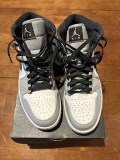 Jordan 1 Mid Smoke Grey | Grailed