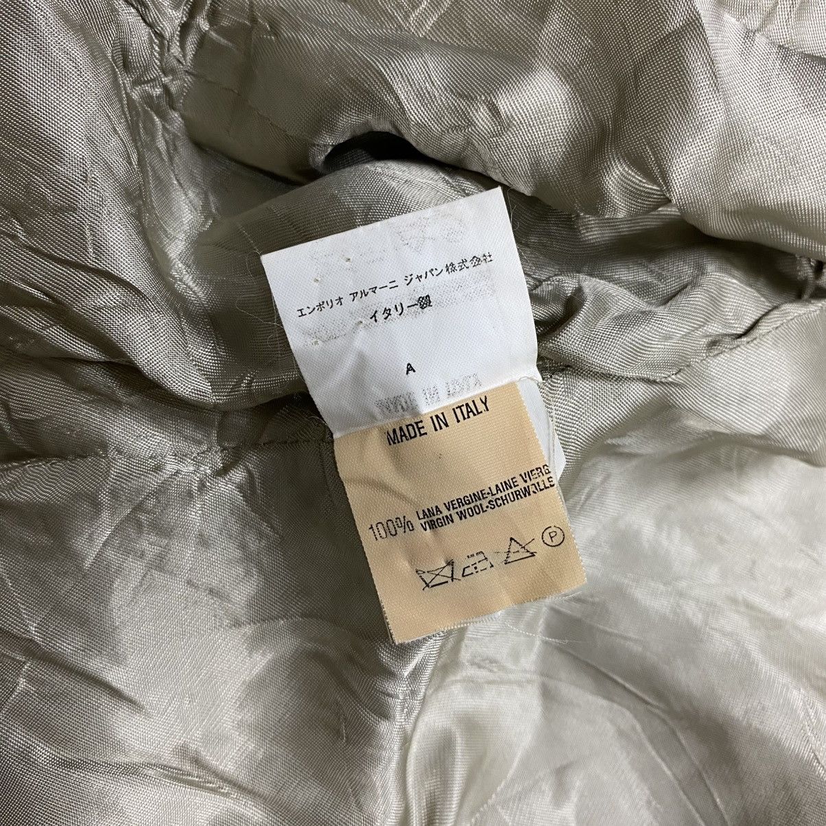 Emporio Armani Vintage Emporio Armani asymmetrical bikers jacket Size M / US 6-8 / IT 42-44 - 12 Thumbnail