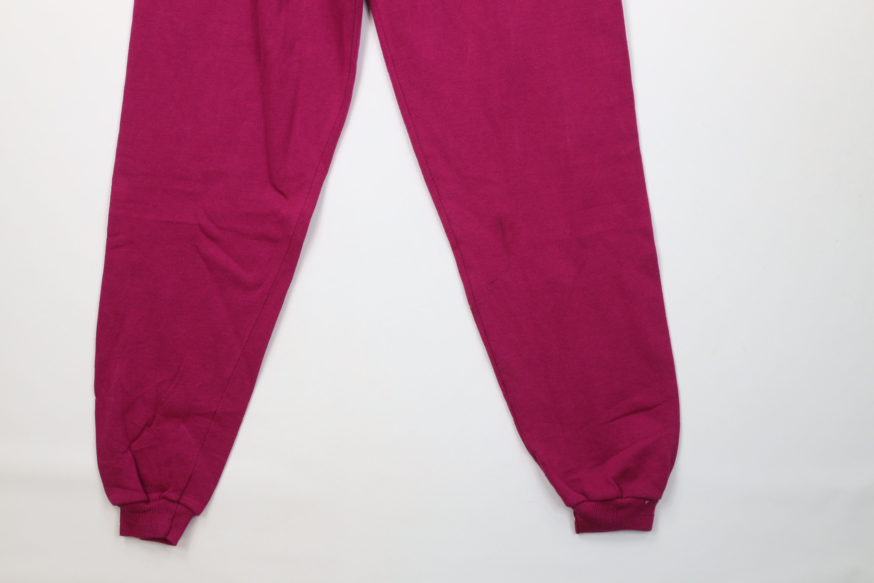 Vintage Vintage 90s Streetwear Blank Sweatpants Joggers Pants USA Size 26" / US 2 / IT 38 - 4 Thumbnail
