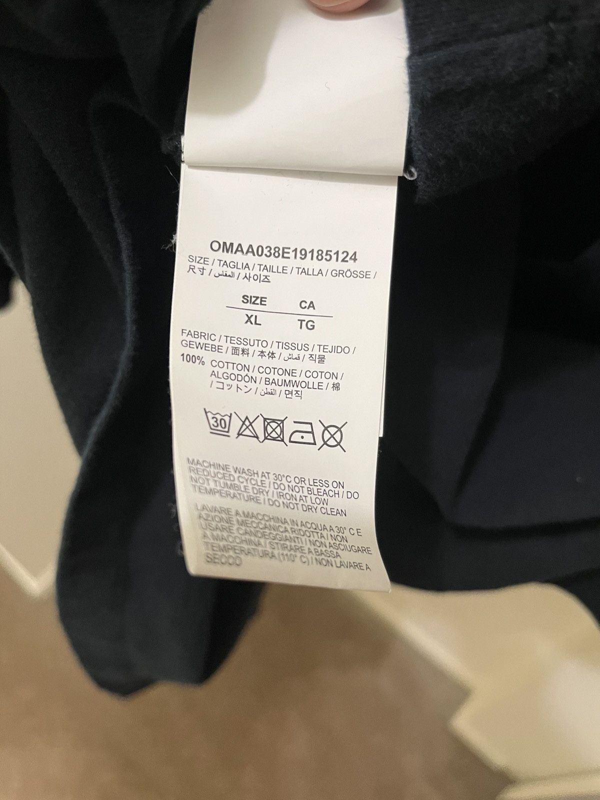 Off-White Off-White SSENSE Diag Spray Paint tee Size US XL / EU 56 / 4 - 7 Thumbnail