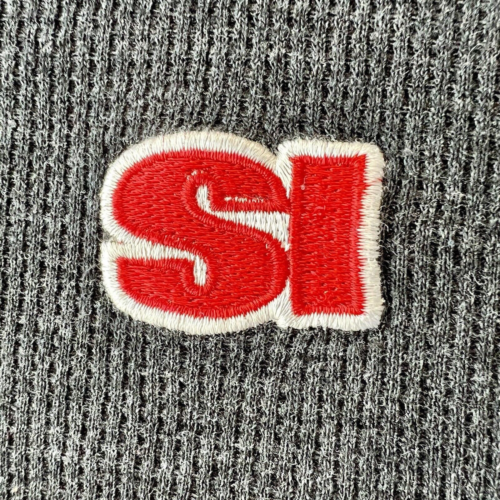 Designer Sports Illustrated Long Sleeve Thermal Shirt Gray Mens XL Size US XL / EU 56 / 4 - 2 Thumbnail