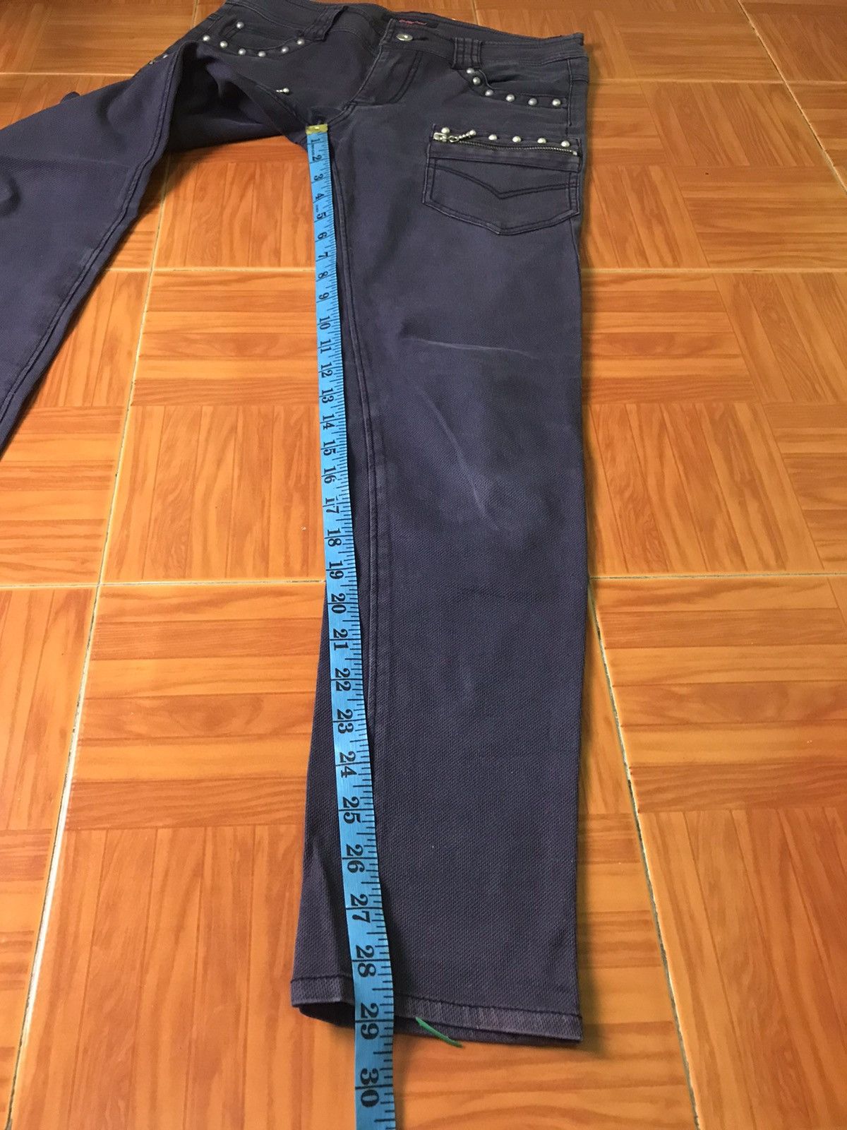 Japanese Brand JAPANESE BRAND‼️ PUNK ALGONQUINS SKINNY FIT Size 29" - 14 Thumbnail