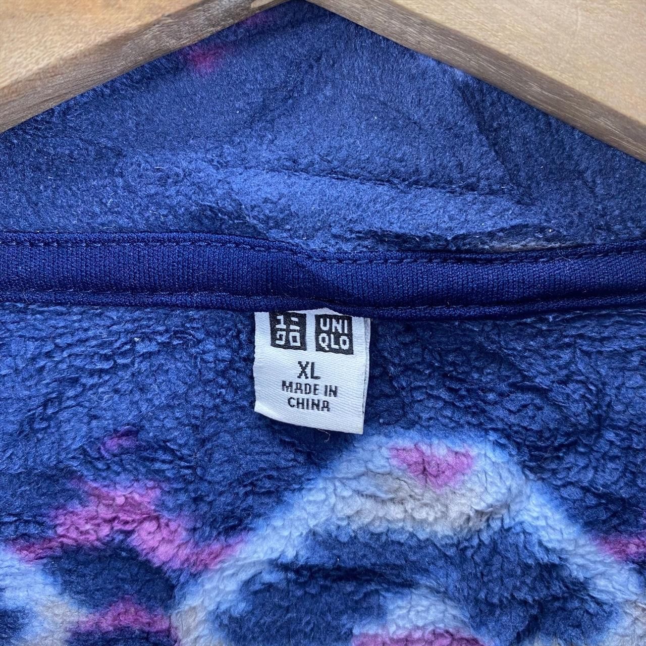 Uniqlo Vtg UNIQLO JAPAN Navajo Aztec All Over Print Fleece Size M / US 6-8 / IT 42-44 - 4 Thumbnail