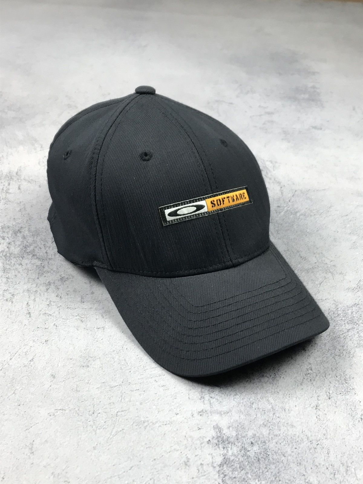 Oakley × Vintage Vintage Oakley Software Hat CapSnapback Gorpcore Drill Y2K Size ONE SIZE - 3 Thumbnail