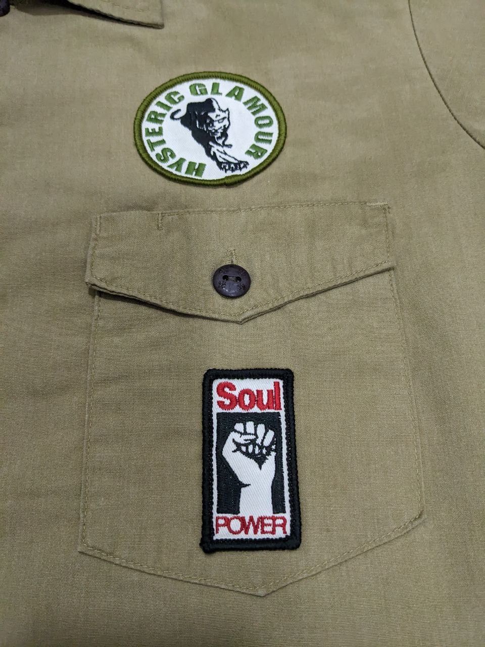 Hysteric Glamour BOYSCOUT BUTTON UP HYSTERIC GLAMOUR Size US M / EU 48-50 / 2 - 7 Thumbnail