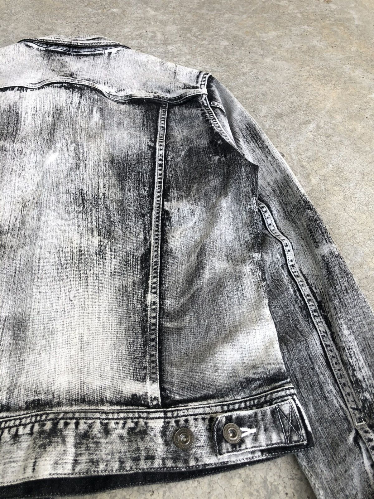 semanticdesign Semantic Design Denim Jacket Distressed Denim Size US M / EU 48-50 / 2 - 15 Thumbnail