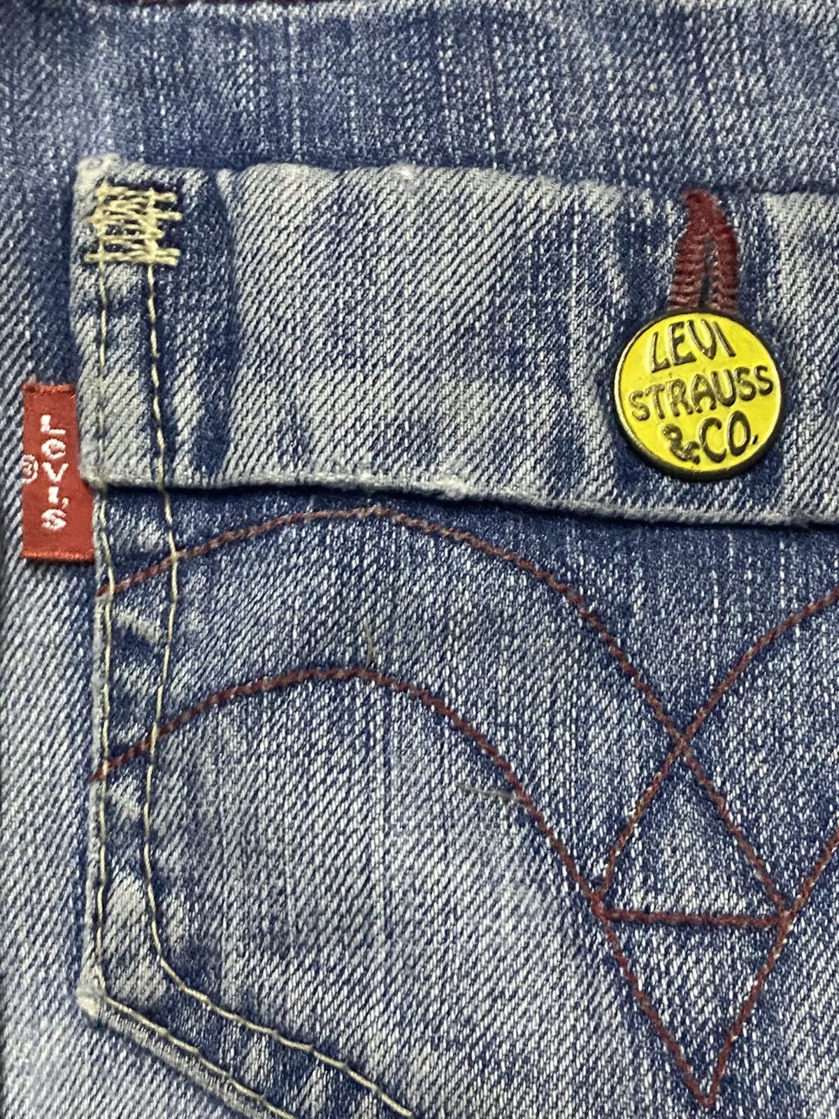 Levi's Vintage Levis Strauss San Francisco Distressed Jeans Size US 32 / EU 48 - 12 Thumbnail