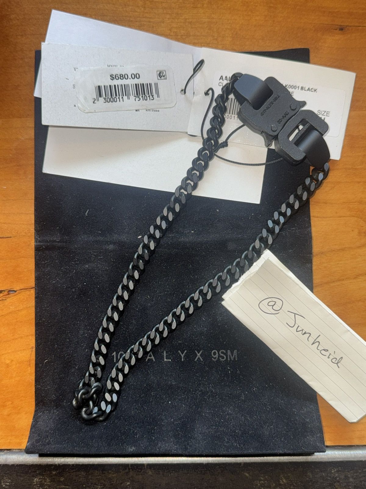 1017 ALYX 9SM 1017 ALYX 9SM Classic Chainlink Necklace Size ONE SIZE - 3 Thumbnail
