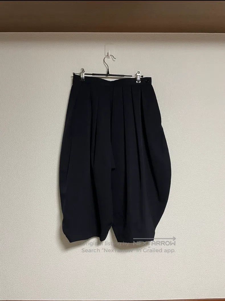 Comme des Garcons Comme Des Garcons size XS Wool Wide Leg Trousers, Lantern Size 22" - 3 Thumbnail