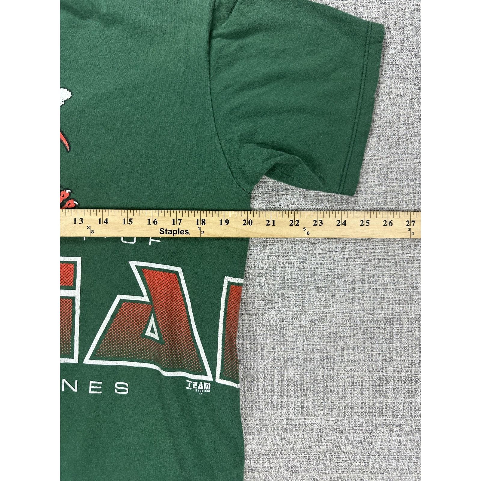 Other Miami Hurricanes Shirt Sz Large Wrap Around Team Edition 90s Size US L / EU 52-54 / 3 - 4 Thumbnail