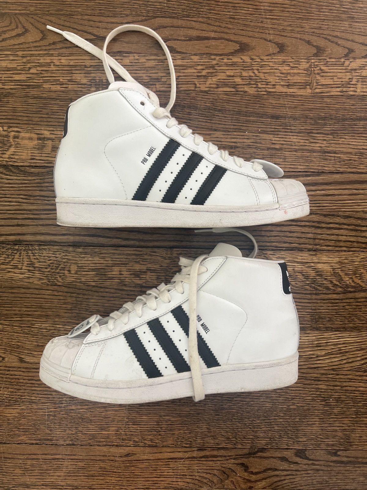 Adidas 2015 Adidas Nigo Pro Model Bearfoot White Men US 6/Women 7 Size US 6 / EU 39 - 1 Thumbnail