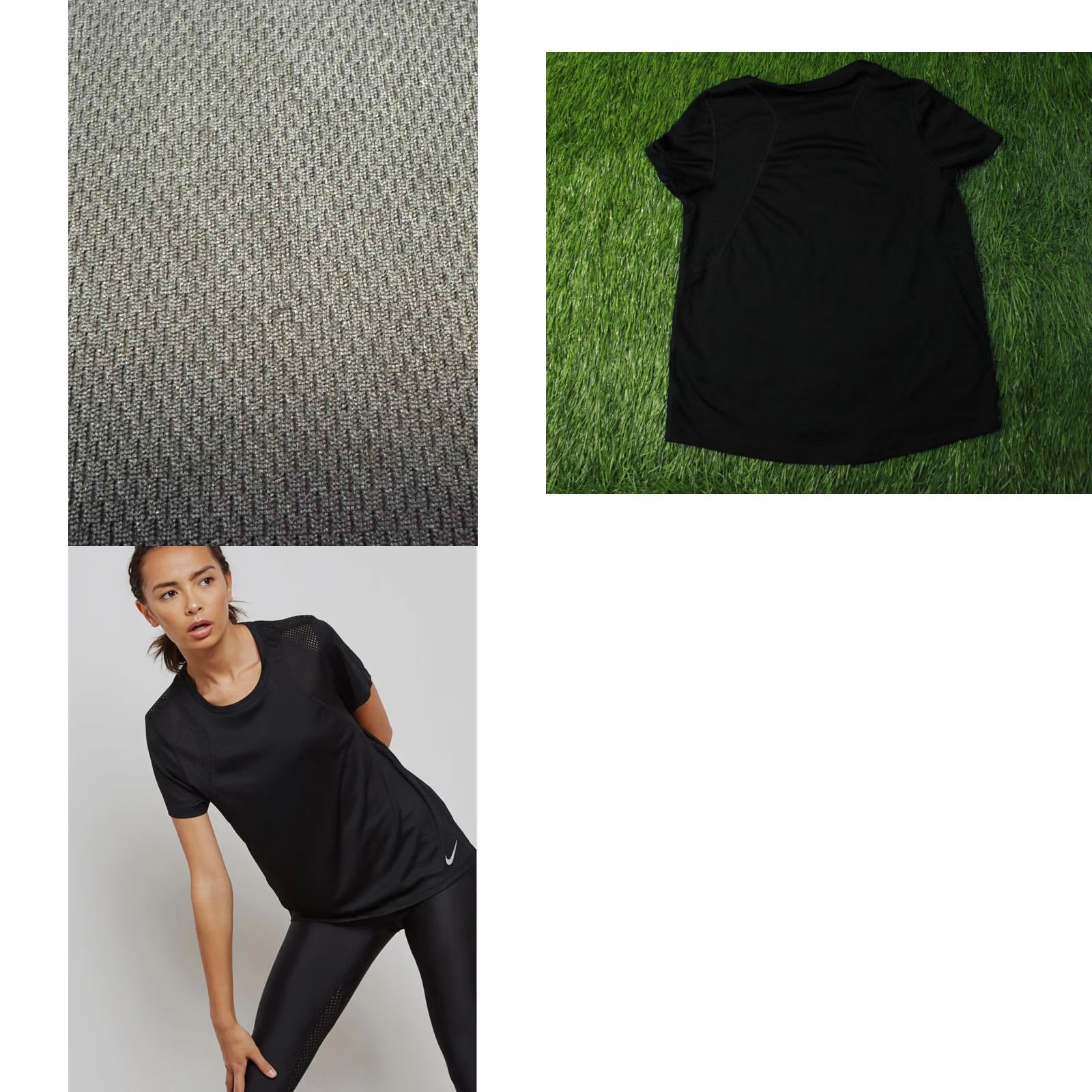 Nike Nike Dri-Fit Running Shirt Women M Jersey Black 2018 Training Nike Dri-FIT Jersey Running Women Shirt M Black 2018 Size M / US 6-8 / IT 42-44 - 8 Thumbnail