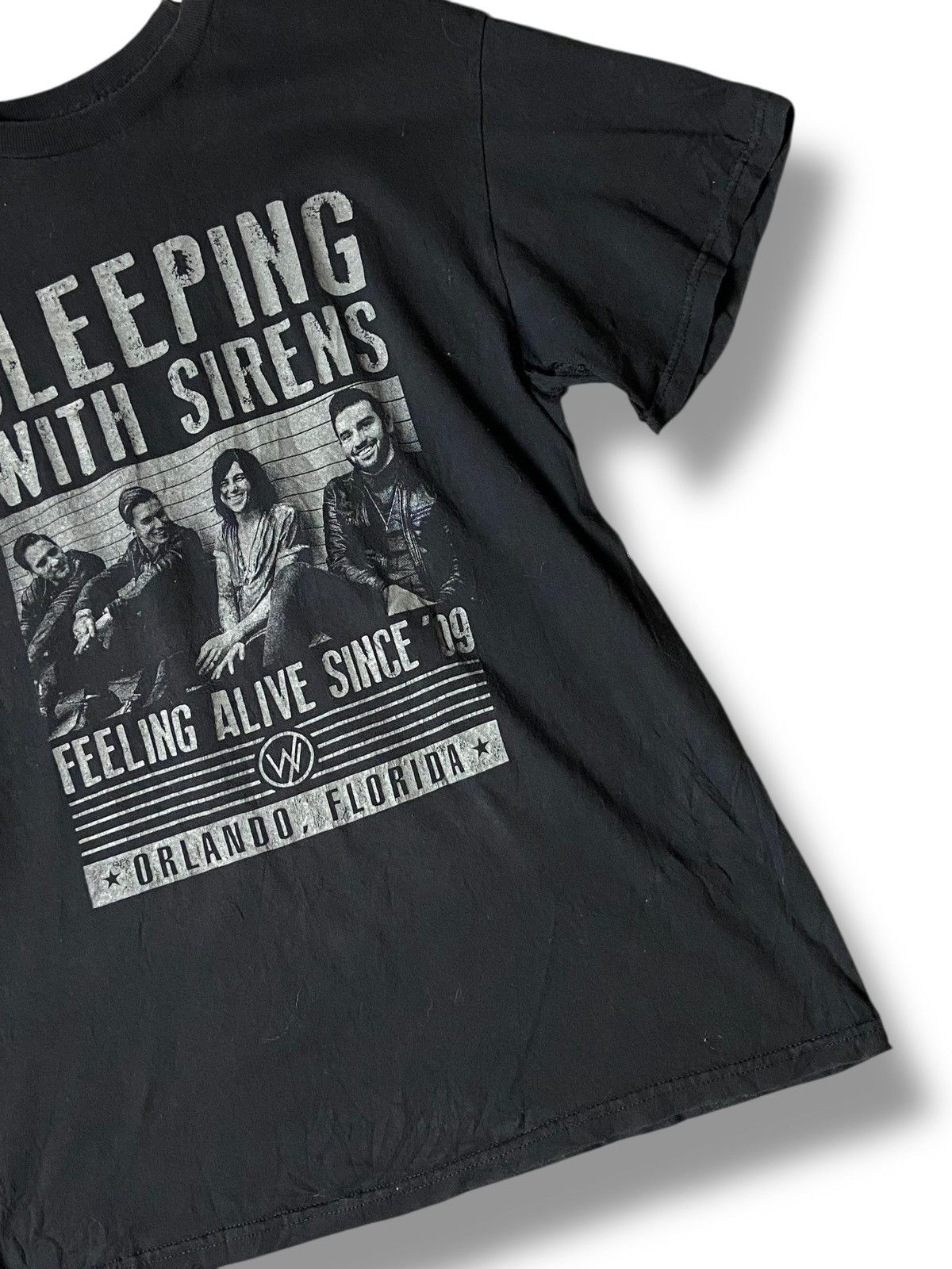 Japanese Brand Vintage Sleeping with Sirens Band Tees (143) Size US XXS / EU 40 - 5 Thumbnail