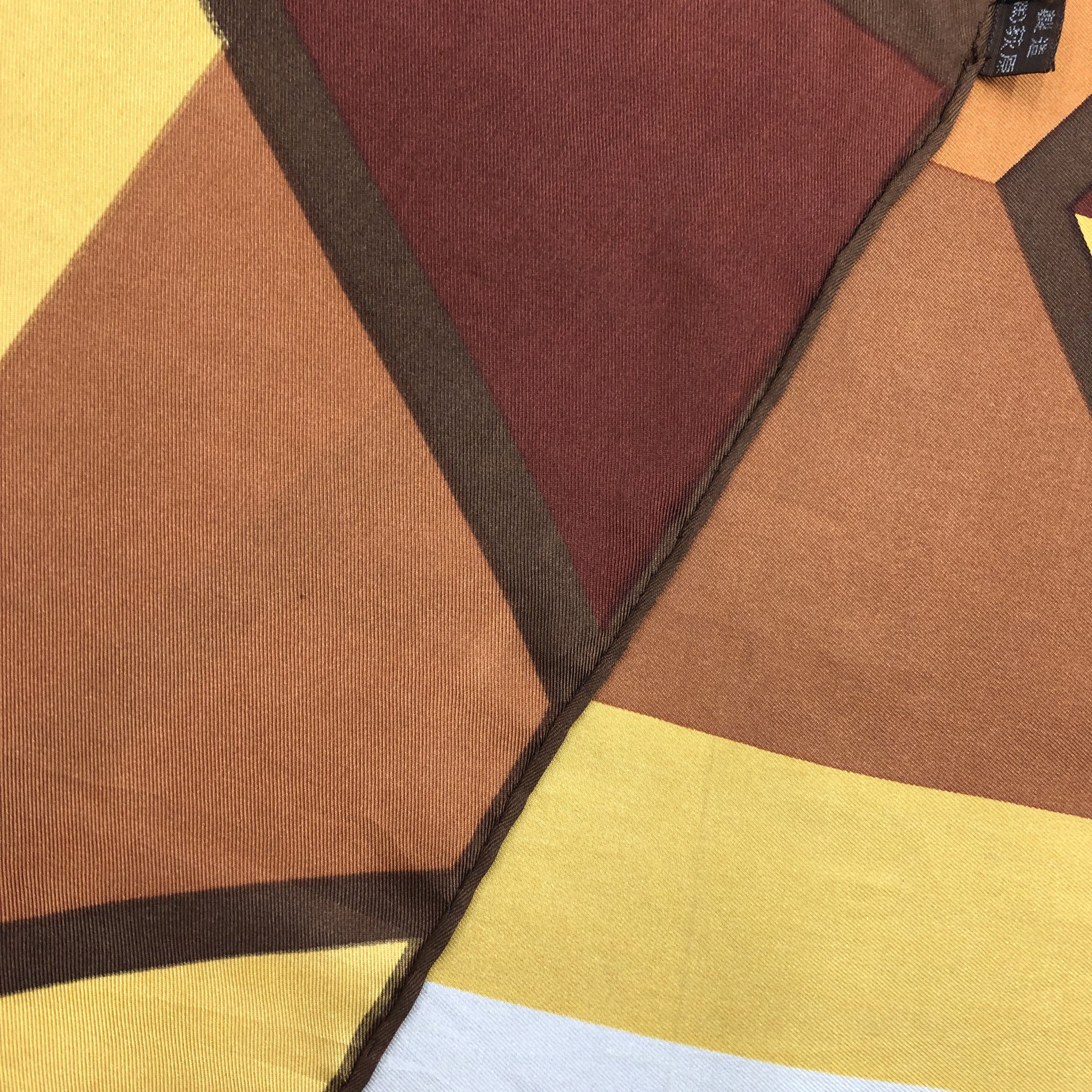 Other × Vintage Vintage Atelier Parnasse SILK Scarf Twill Stole Wraps Scarve Size ONE SIZE - 17 Thumbnail