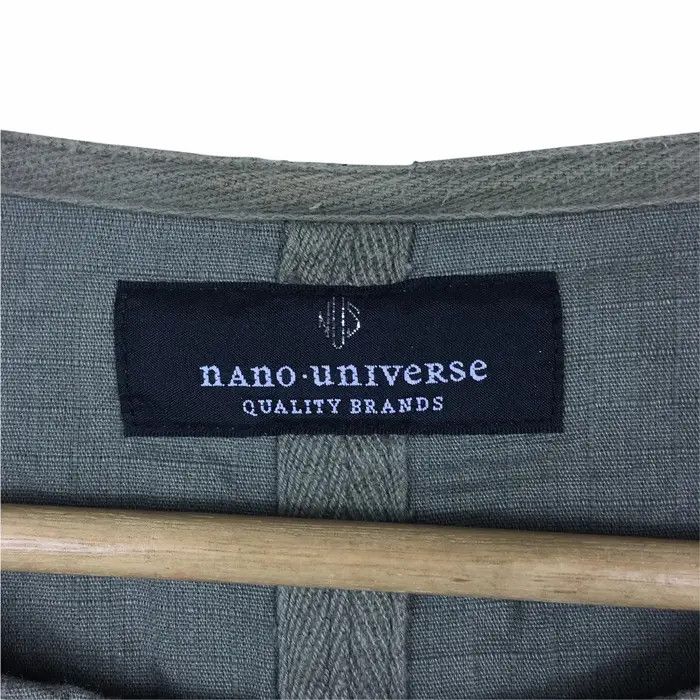 NANO universe Vtg NANO UNIVERSE JAPAN 4 Pockets Jacket Parka Trench Coat Size L / US 10 / IT 46 - 4 Thumbnail