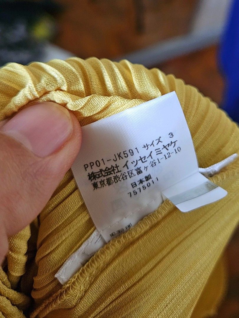 Pleats Please Issey Miyake Issey Miyake Pleats Please Spring 2020 Yellow Top Size M / US 6-8 / IT 42-44 - 5 Thumbnail