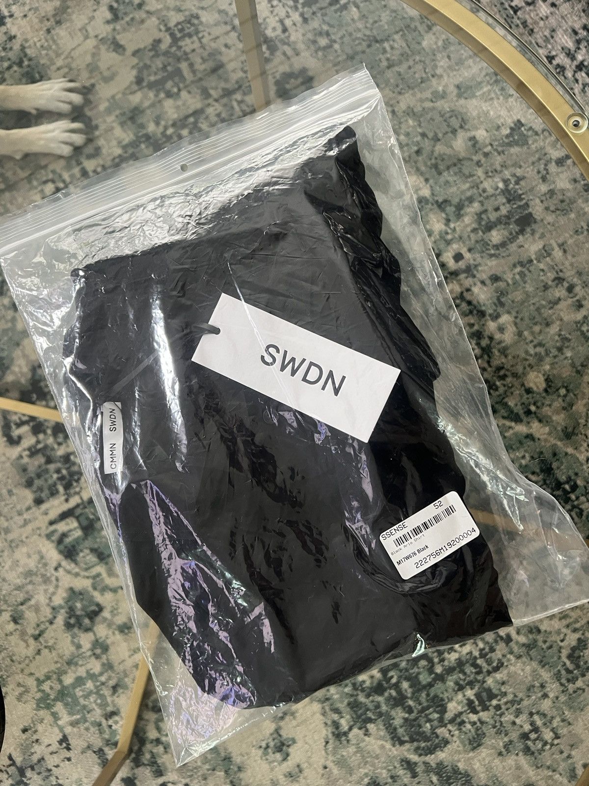 CMMN SWDN Black Arlo Shirt Size US XL / EU 56 / 4 - 5 Thumbnail
