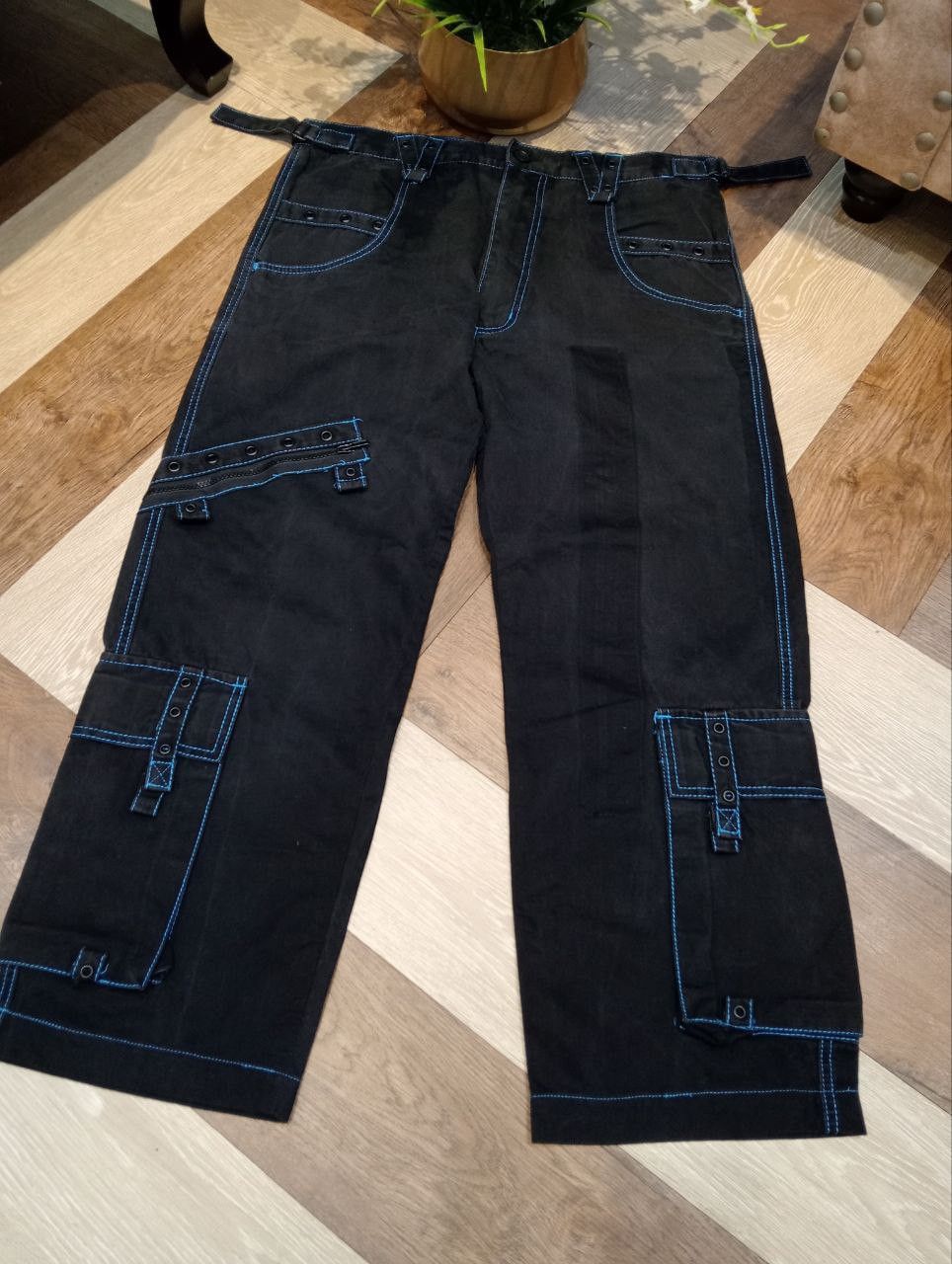 Tripp NYC TRIPP NYC BAGGY BANDAGE PANTS SIZE M Size US 35 - 3 Thumbnail