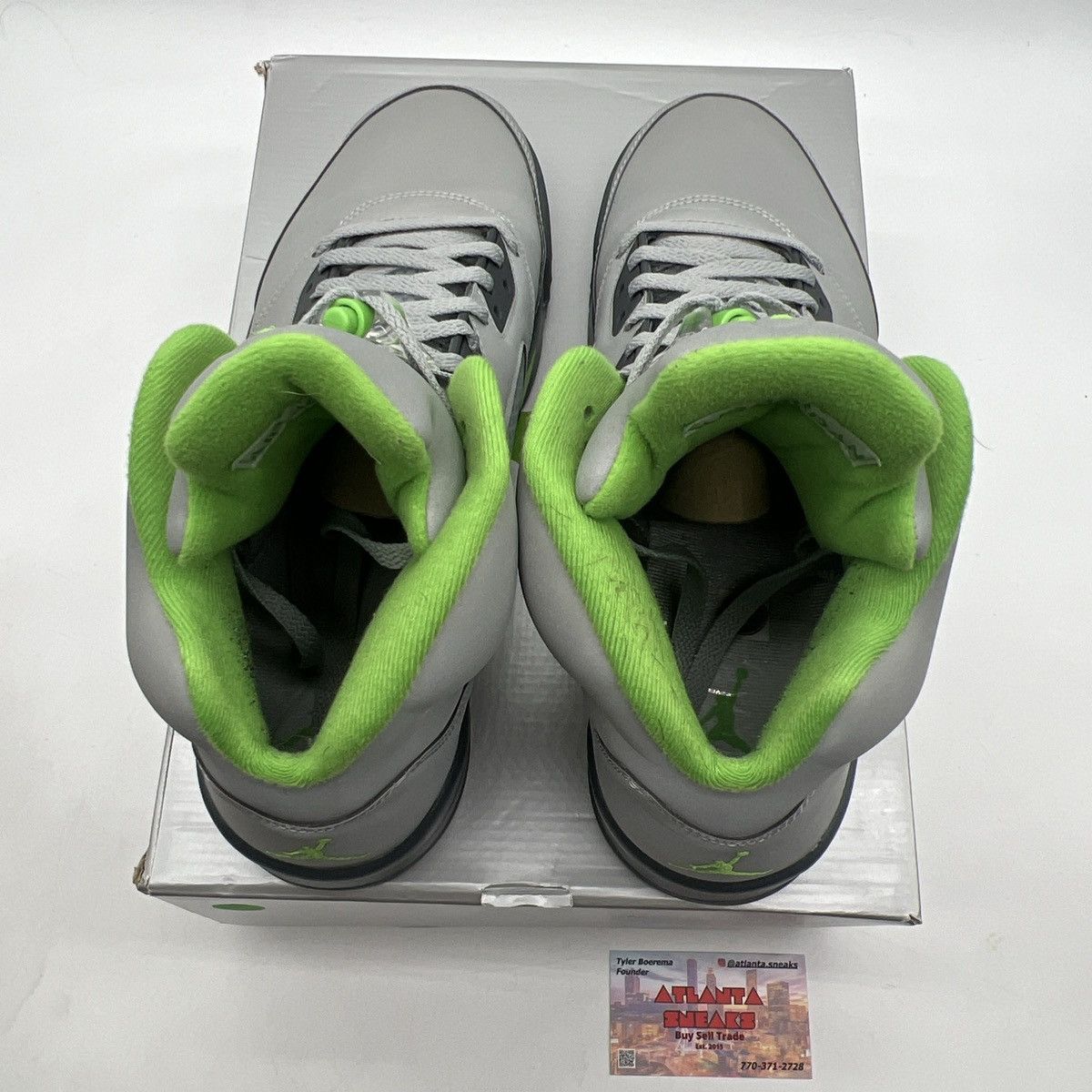 Jordan Brand Air Jordan 5 green bean Size US 12 / EU 45 - 7 Thumbnail