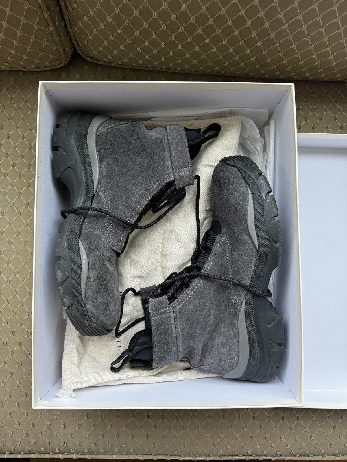 Lace up Military Boot