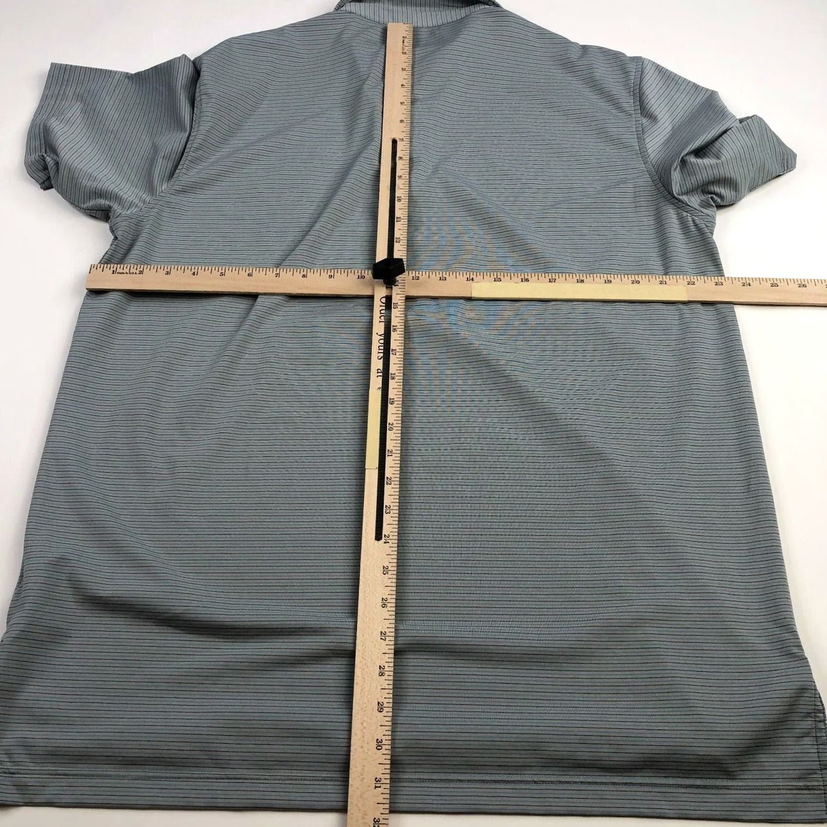 Peter Millar Peter Millar Summer Comfort Golf Polo Shirt Short Sleeve Gray Large L Men’s Polo Shirt Size US L / EU 52-54 / 3 - 2 Thumbnail