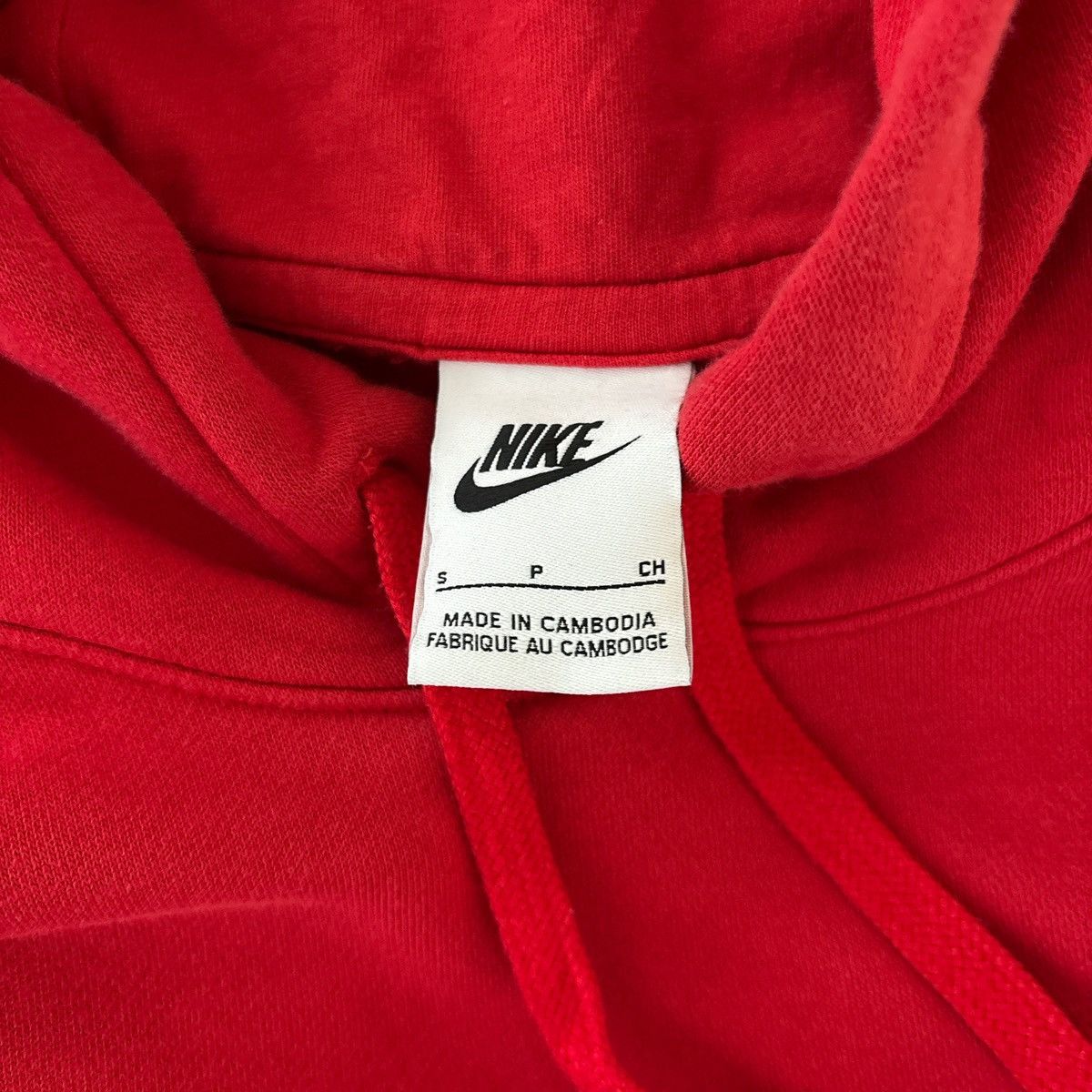 Nike Red Nike Hoodie White Swoosh Size US S / EU 44-46 / 1 - 3 Thumbnail