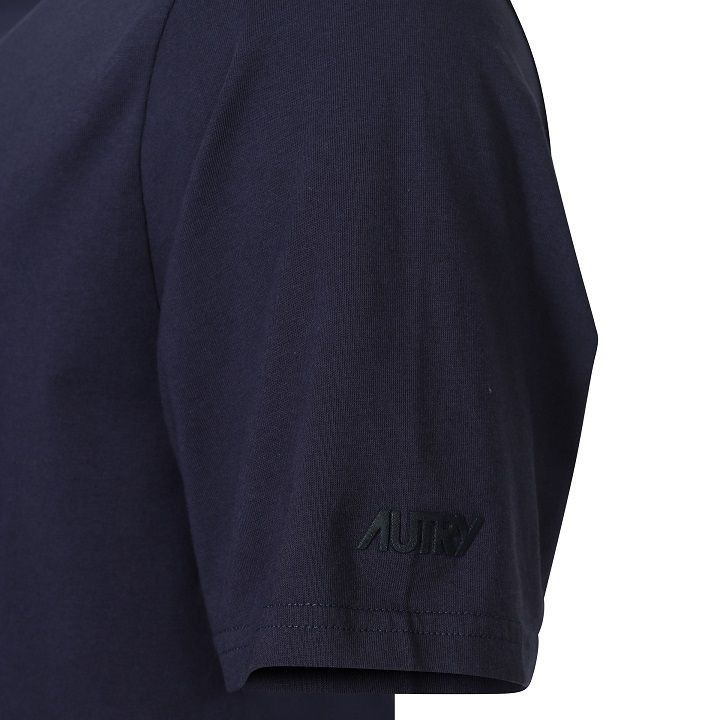 AUTRY o1y0526 T-Shirt in Midnight Blue Size US L / EU 52-54 / 3 - 3 Thumbnail