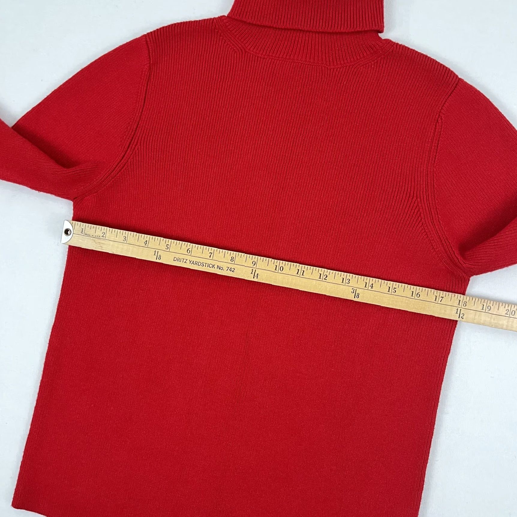 Vintage Hyacinth House Sweater Women Large Red Pink Turtleneck Remi Cocquette Size L / US 10 / IT 46 - 5 Thumbnail