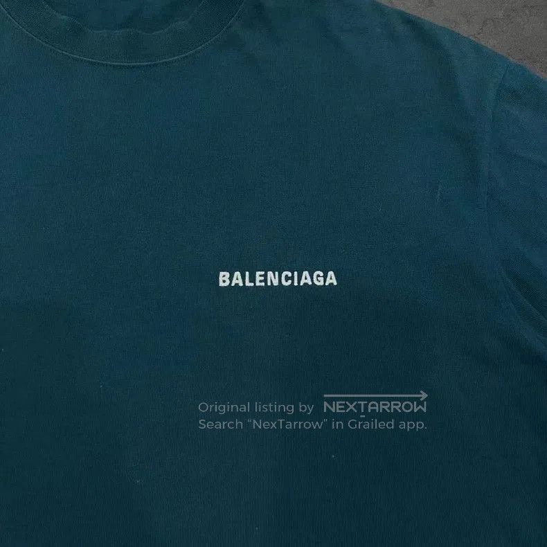 Balenciaga Balenciaga embroidered logo short-sleeve T-shirt size S. Size US S / EU 44-46 / 1 - 4 Thumbnail