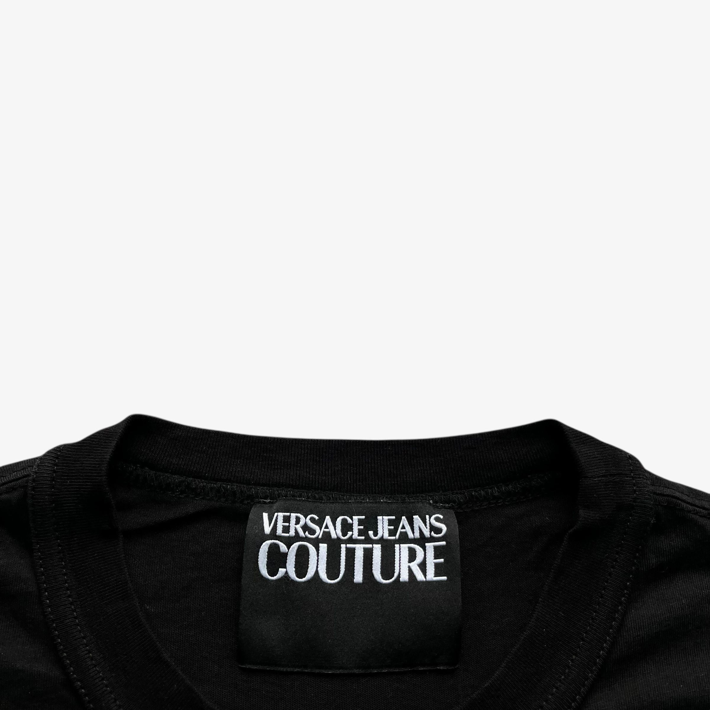 Versace Versace Jeans Couture Rhinestone Baroque Sun Face T-Shirt Size US S / EU 44-46 / 1 - 2 Thumbnail