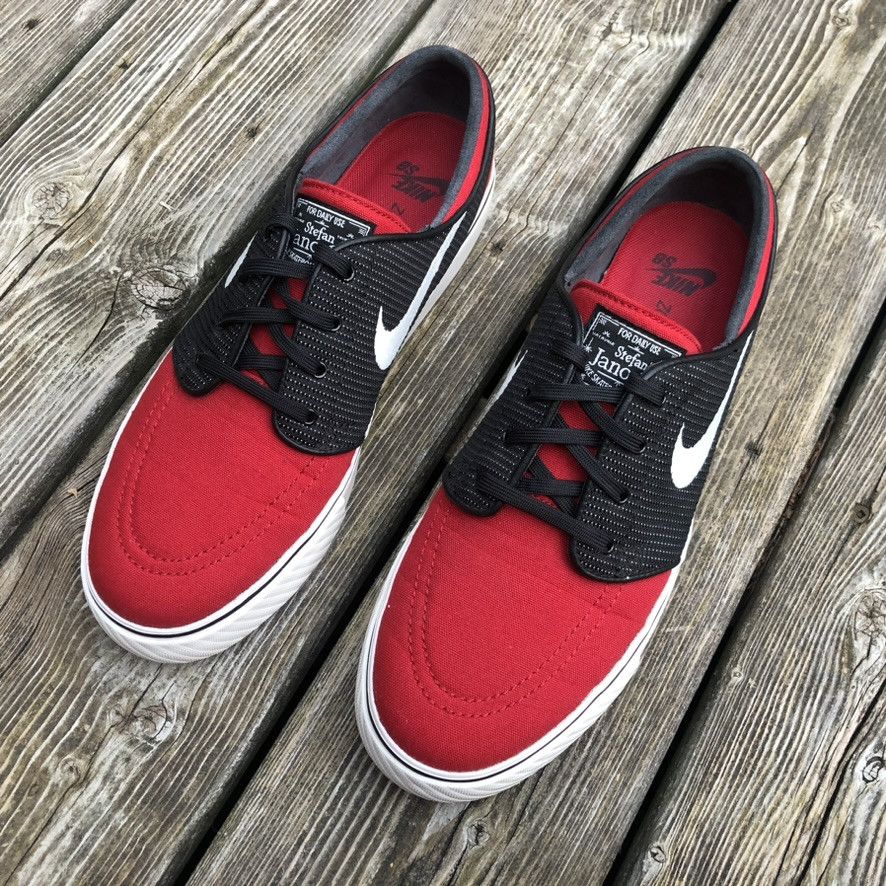 Nike 2014 SB Zoom Stefan Janoski Skate Shoes Low Top 615957-611 Size US 9 / EU 42 - 3 Thumbnail