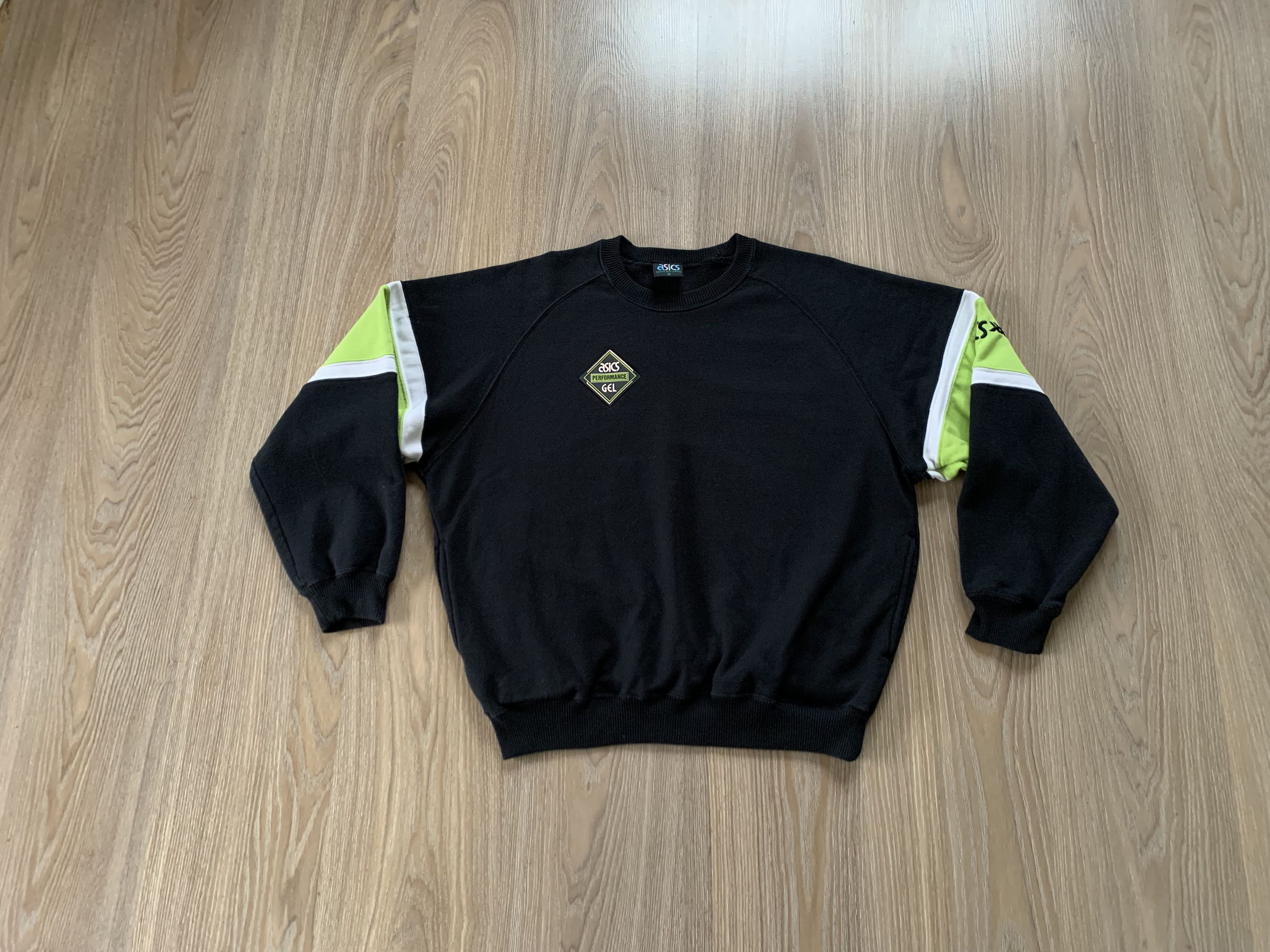 Asics × Japanese Brand × Vintage Asics Rare Performance Gel Vintage Sweatshirt Size US M / EU 48-50 / 2 - 8 Thumbnail