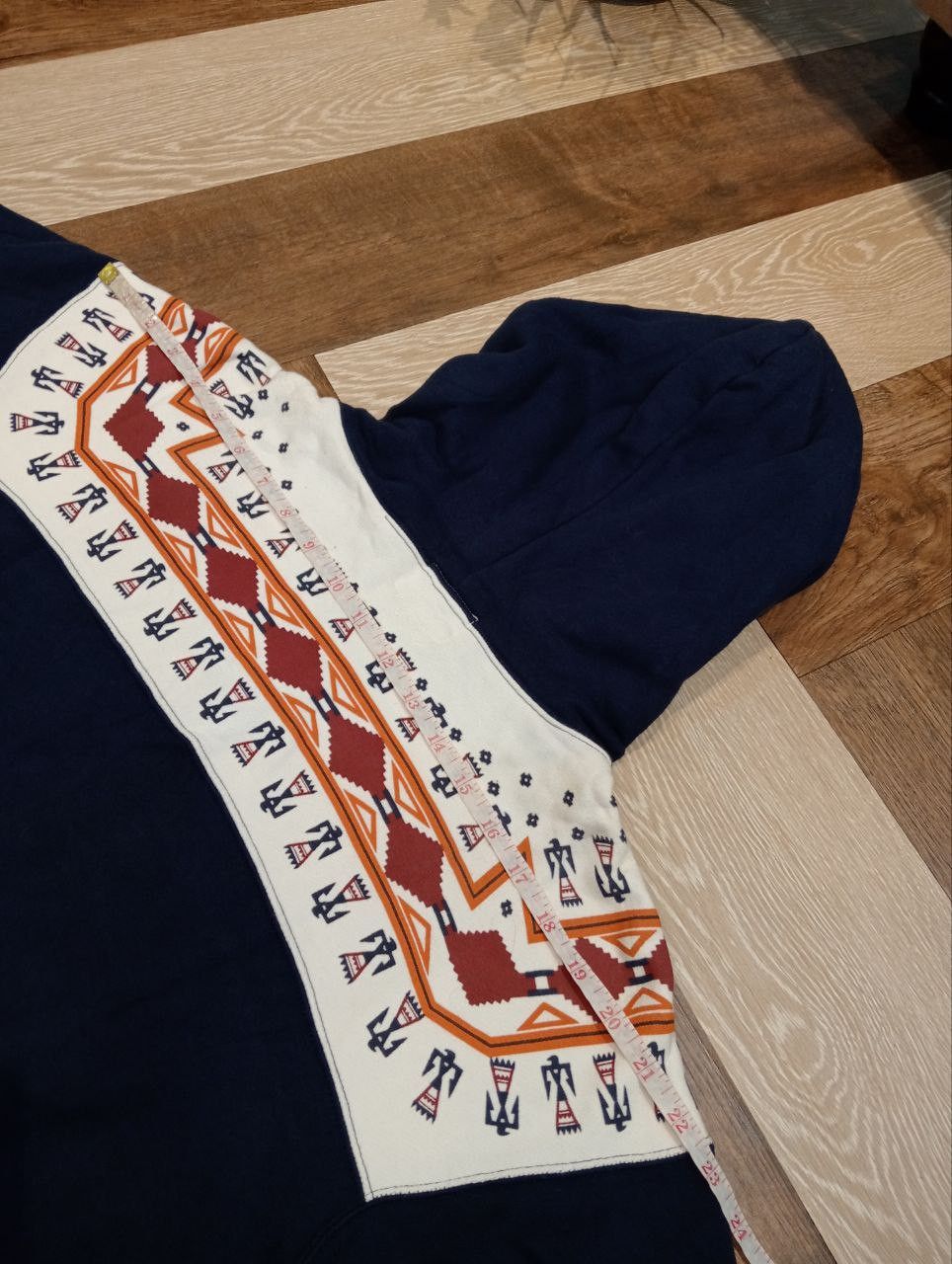 Pherrow's JAPANESE PHERROW'S STORMY BLUE NAVAJO PATTERN HOODIE Size US M / EU 48-50 / 2 - 14 Thumbnail